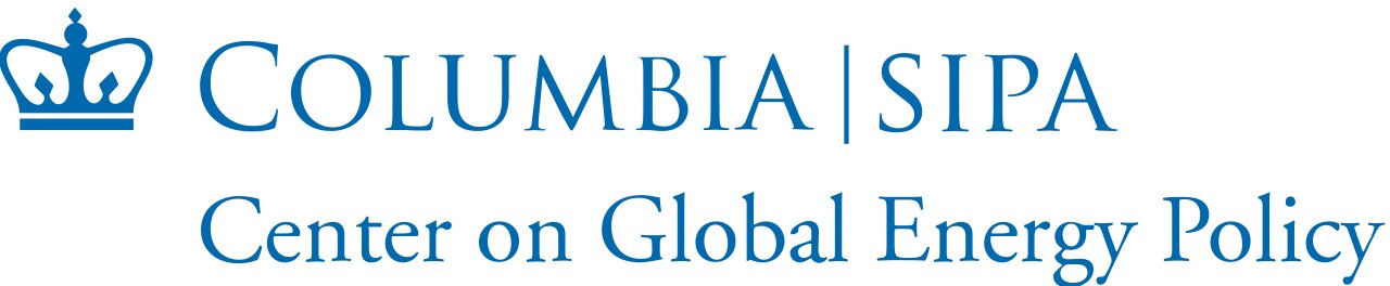 Columbia University -Center on Global Energy Policy logo
